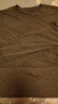 優(yōu)衣庫男裝HEATTECH圓領(lǐng)T恤9分袖保暖衣秋衣內衣479428 486842 479428/08深灰色 L 曬單實(shí)拍圖