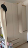 京桐（JINGTONG）60深度ENF級環(huán)保材質(zhì)平開(kāi)門(mén)衣柜臥室輕奢大衣柜 【兩門(mén)】1.4米衣柜+頂柜 曬單實(shí)拍圖