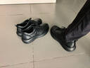 奧康（Aokang）奧康男鞋透氣休閑皮鞋商務(wù)休閑鞋舒適百搭厚底運動(dòng)鞋 黑色40  曬單實(shí)拍圖