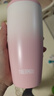 膳魔師（THERMOS）保溫杯不銹鋼便攜咖啡杯家用辦公杯子高顏值情侶水杯糖霜杯TCDM 草莓糖霜 400ml 曬單實(shí)拍圖