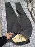 浪莎100%羊毛褲男秋冬加絨加厚羊羔絨保暖褲高腰護膝東北特厚打底褲 曬單實(shí)拍圖
