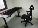 傲風(fēng)A4電競桌實(shí)木電動(dòng)升降桌電腦桌辦公書(shū)桌子國家補貼黑色1.6*0.7m 曬單實(shí)拍圖