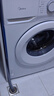 美的（Midea）滾筒洗衣機全自動(dòng) 8公斤家用超薄 小型租房用 巴氏除菌 MG80V01JPY 以舊換新 國家補貼 京東自營(yíng) 曬單實(shí)拍圖