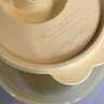 特百惠（Tupperware）微波460ml可加熱水晶湯碗水果碗 學(xué)生上班族便攜飯盒單個(gè)裝奶黃色 曬單實(shí)拍圖