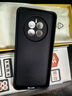 奶小鴨 【AG磨砂】適用華為mate50手機殼 mate50/50e保護套磁吸充電超薄磨砂全包防摔男女款 石墨黑 曬單實(shí)拍圖