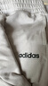 阿迪達斯（adidas）女子親膚舒適百搭寬松運動(dòng)褲毛圈布香蕉褲HZ9508 M 淺灰 曬單實(shí)拍圖