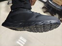 安踏男鞋運動(dòng)鞋男春夏季男士軟底網(wǎng)面透氣跑步鞋休閑鞋皮面防水鞋子男 【熱賣(mài)推薦款春季新款男鞋】黑色 42 （8.5碼） 曬單實(shí)拍圖