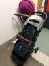UPPAbaby MINU V3嬰兒推車(chē)可坐可躺超輕便攜嬰兒車(chē)可登機寶寶傘車(chē)口袋推車(chē) 深灰色GRY 曬單實(shí)拍圖