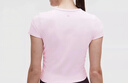 lululemon丨All It Takes 女士運動(dòng) T 恤 *羅紋 Nulu?芯吸 LW3GV0S 柔紗粉 S /6 曬單實(shí)拍圖