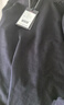 布先生半高領(lǐng)長(cháng)袖t恤男2025秋冬新款純色半拉鏈打底衫男裝上衣PT16737 鋼琴黑 XL (180) 曬單實(shí)拍圖