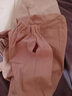 迪士尼（Disney）女寶寶秋裝套裝0一1-2-3歲純棉嬰兒衣服外出服洋氣小女孩兩件裝潮 花瓣粉色 木耳襯衫+大PP褲 73 cm 曬單實(shí)拍圖