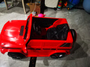 福兒寶奔馳授權大G兒童電動(dòng)車(chē)玩具車(chē)可坐人四輪帶遙控越野小孩寶寶送禮 四驅紅+減震器+后備箱+高低門(mén)+皮座+防爆軟胎 曬單實(shí)拍圖