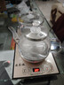 益茶福全自動(dòng)上水電熱水壺底部上水嵌入式茶臺功夫茶燒水壺飲水燒水一體機抽水玻璃煮茶壺保溫泡茶壺 SQ-008金色玻璃套裝 1L 曬單實(shí)拍圖