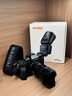 神?！局匕跣缕贰块W光燈v1mid機頂閃光燈外拍燈口袋燈便攜攝影高速TTL鋰電熱靴燈 V1mid+半圓柔光罩 富士 曬單實(shí)拍圖
