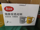 美麗雅漱口杯2個(gè)刷牙杯子成人兒童家用加厚便捷洗漱牙缸杯學(xué)生情侶套裝 曬單實(shí)拍圖