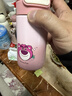 迪士尼（disney）兒童保溫杯吸管杯不銹鋼杯子帶杯套水壺便攜運動(dòng)水杯一鍵開(kāi)蓋送禮 曬單實(shí)拍圖