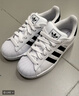 阿迪達斯（adidas）三葉草小白鞋男女經(jīng)典SUPERSTAR貝殼頭板鞋運動(dòng)鞋 JQ4098 JQ4098（系帶） 37.5 碼4-/適合腳長(cháng)230mm 曬單實(shí)拍圖