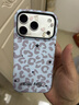 吟悅 適用蘋(píng)果17/pro/max手機殼iPhone17Air全包防摔卡通新款復古磨砂菲林二合一硬殼藍灰豹紋kitty女 【磨砂二合一】藍灰豹紋kitty-贈膜 蘋(píng)果17pro 曬單實(shí)拍圖