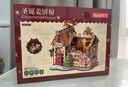 若態(tài)冬日姜餅屋若來(lái)diy小屋手工積木拼裝圖模型玩具生日新年情人禮物 曬單實(shí)拍圖
