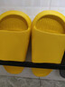 佳途旅行便攜拖鞋可家用待客酒店防滑拖鞋洗澡一次性拖鞋黃色36-37 曬單實(shí)拍圖