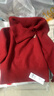 似水年華25冬設計感氣質(zhì)小眾優(yōu)雅減齡小個(gè)子純色紅毛衣 11紅色 均碼 曬單實(shí)拍圖