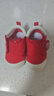 kids.ing可迪星學(xué)步鞋1段春季1-2歲男女寶寶嬰兒軟底防滑鞋子 紅色 20碼 曬單實(shí)拍圖