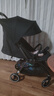 好孩子嬰兒推車(chē) 四季透氣可坐可躺輕便易折疊避震傘車(chē)新生兒遛娃神器 D637-H(黑色)套餐二【靠背透氣】 曬單實(shí)拍圖
