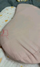 貝肽斯嬰兒枕頭6個(gè)月以上兒童分區寶寶枕護頸神器硅膠枕頭1-3歲 柔霧粉 曬單實(shí)拍圖