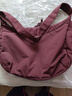 優(yōu)衣庫女裝/男裝蓬松挎包/單肩包26春夏新款481663 37 栗色 均碼(44 × 17 × 32.5 cm) 曬單實(shí)拍圖