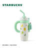 星巴克（Starbucks）杯子果緣奇遇系列不銹鋼杯大容量便攜水杯高顏值桌面杯男女士送禮 不銹鋼吸管杯(配掛件)936ml 曬單實(shí)拍圖
