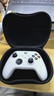 游戲設備收納包PS5/PS4/Switch Pro/Xbox適用EVA游戲手柄收納包拉鏈包保護套防摔防水硬盒包帶網(wǎng)兜 手柄通用收納包【黑色-1個(gè)裝】 曬單實(shí)拍圖