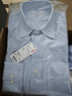 優(yōu)衣庫男裝高性能修身防皺襯衫/長(cháng)袖襯衣商務(wù)通勤477994 475902 477994/60淺藍色 M 曬單實(shí)拍圖