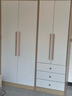 白淺衣柜臥室對開(kāi)門(mén)衣柜實(shí)木組合現代簡(jiǎn)易家用柜子收納兒童衣柜 60+80組合柜 曬單實(shí)拍圖