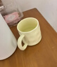 Edo杯子馬克杯家用陶瓷茶杯泡茶高顏值創(chuàng  )意大容量辦公室喝水杯咖啡杯 曬單實(shí)拍圖