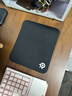 賽睿（SteelSeries）QcK Small  游戲電競鼠標墊小號 電競fps順滑鼠標墊 辦公鼠標墊 防滑橡膠 便攜版S號 250*210*2mm 曬單實(shí)拍圖