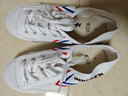雙星八特田徑鞋訓練鞋男跑步鞋中考專(zhuān)用體考鞋國貨復古帆布鞋時(shí)尚小白鞋 新體考鞋 36 曬單實(shí)拍圖