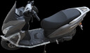 飛鷹天使眼150踏板燃油摩托車(chē) 代步家用省油長(cháng)續航性?xún)r(jià)比 磨砂灰25款 曬單實(shí)拍圖
