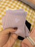 貓人女士襪子女春季純棉抑菌撞色中筒襪可愛(ài)提花時(shí)尚百搭女襪5雙裝 曬單實(shí)拍圖