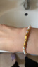 明牌珠寶情人節禮物黃金竹節轉運珠足金硬金竹報平安串珠男女AFP0872定價(jià) 約0.34-0.41克 串珠款 曬單實(shí)拍圖
