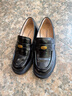 天美意樂(lè )福鞋厚底復古女單鞋學(xué)院時(shí)尚百搭女鞋軟底小皮鞋2026春新款 黑色-5cm 34 曬單實(shí)拍圖