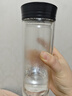 富光雙層玻璃杯大容量帶茶隔水杯高硼硅泡茶杯子商務(wù)男士辦公杯 曬單實(shí)拍圖