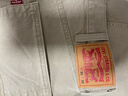 Levi's李維斯男士565寬松直筒工裝美式復古簡(jiǎn)約通勤時(shí)尚休閑褲 卡其色 31 (32) 曬單實(shí)拍圖