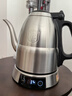 金灶（KAMJOVE） 專(zhuān)業(yè)茶藝師壺316不銹鋼電水壺燒水壺保溫電熱水壺電茶壺泡茶專(zhuān)用長(cháng)嘴壺開(kāi)水壺 1.2L E1 曬單實(shí)拍圖