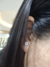 戚小米s999足銀耳釘女養耳洞耳骨釘純銀耳環(huán)睡覺(jué)免摘防掉2025新款耳飾 999足銀6mm耳釘一對【養耳防掉】 曬單實(shí)拍圖