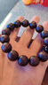 藝芝林滿(mǎn)金星正宗印度小葉紫檀手串沉水佛珠男女文玩收藏級節日禮物 15mm 曬單實(shí)拍圖