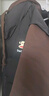 大嘴猴（paul frank）連帽情侶款棉服男士春季羽休閑加絨寬松保暖襖厚風(fēng)大上衣外套服裝 黑插咖色 【官方正品】 4XL 【建議200-220斤】 曬單實(shí)拍圖