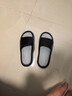 回力拖鞋男士厚底防滑浴室一字拖休閑外穿耐磨涼鞋SDJ-3A77 黑灰42-43 曬單實(shí)拍圖