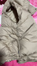 鴨鴨（YAYA）羽絨馬甲女外穿2025年秋冬季新款短款時(shí)尚馬夾背心保暖羽絨服外套 奶茶棕 S 曬單實(shí)拍圖