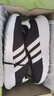 阿迪達斯（adidas）男鞋跑步鞋運動(dòng)鞋輕便減震防滑休閑鞋 黑/白 42 曬單實(shí)拍圖
