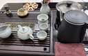 琦軒源功夫茶具套裝茶盤(pán)家用整套全自動(dòng)一體燒水壺泡茶臺茶海 song雙桶 曬單實(shí)拍圖